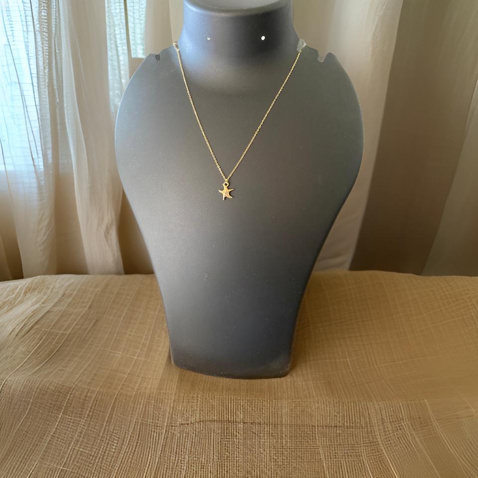 Minimalist Star Pendant Neck Piece