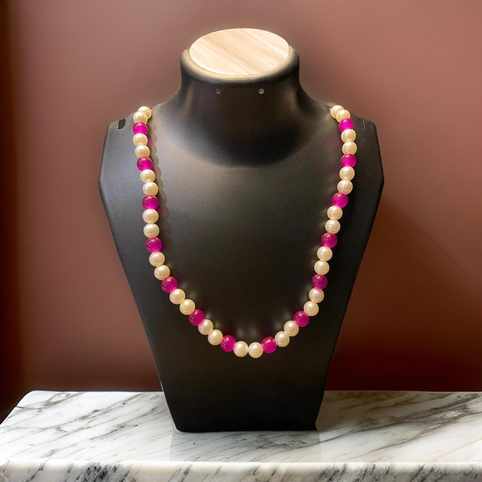 Elegance Pearl Necklace/ Moti Mala