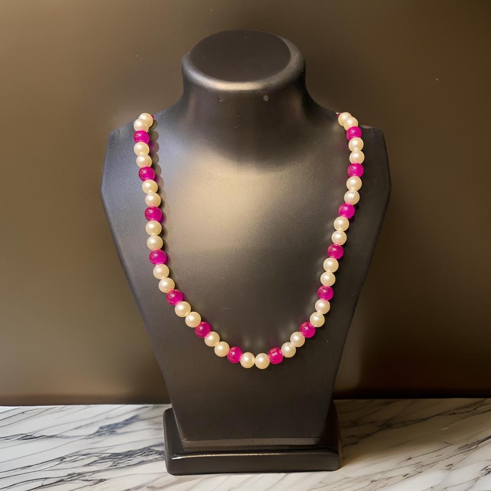 Elegance Pearl Necklace/ Moti Mala